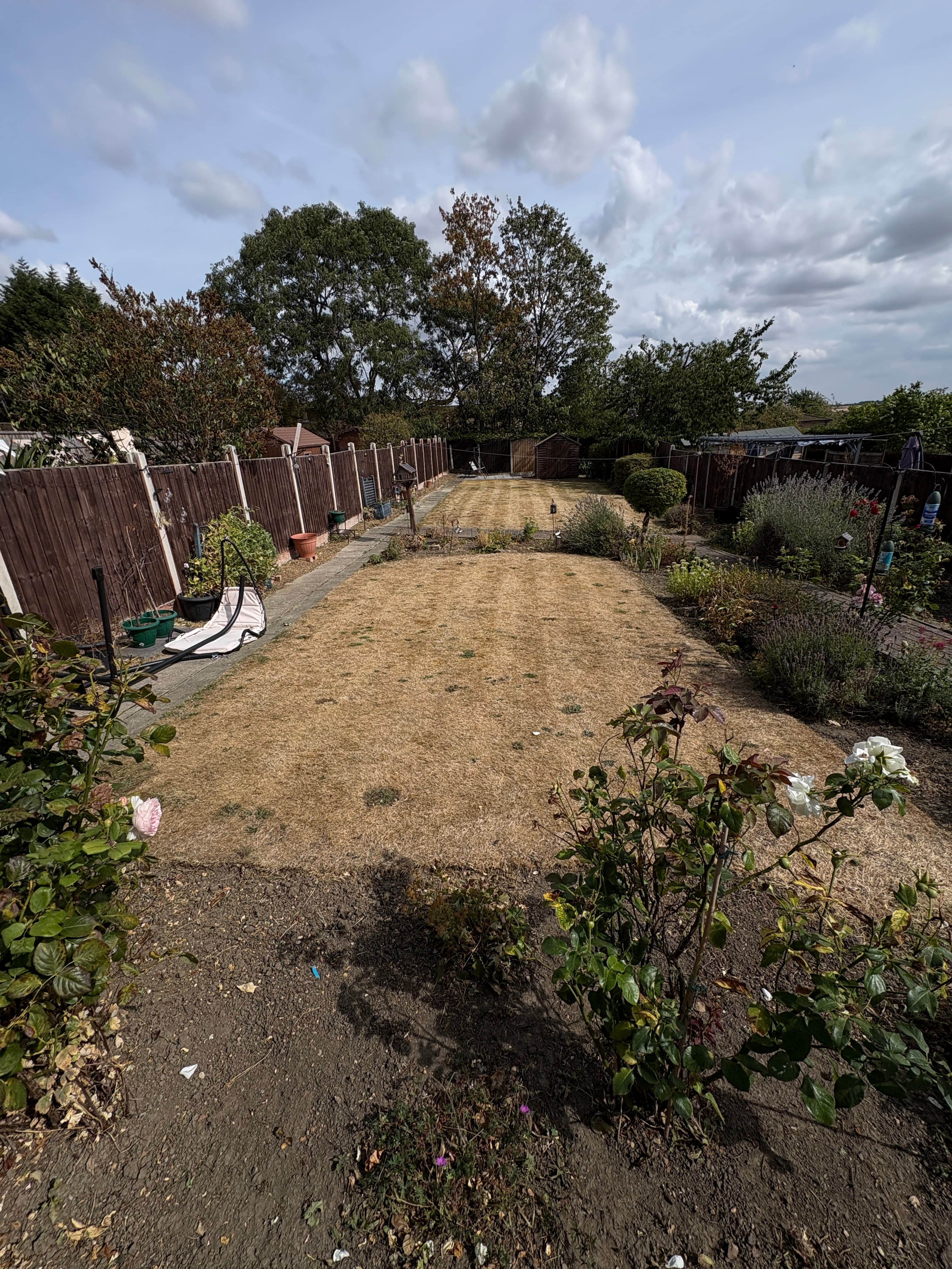 Tom from Chambers Valley Garden Care at work in Sheffield