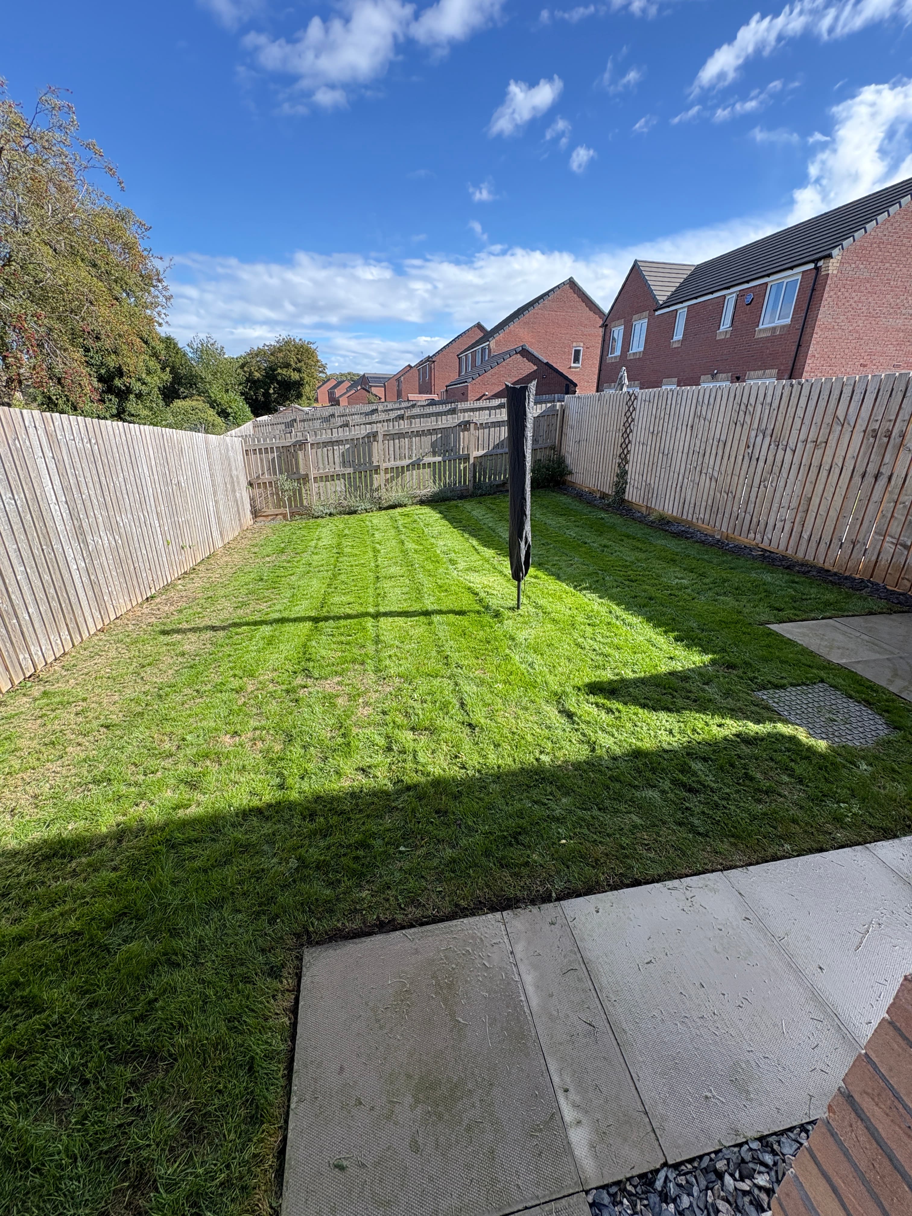 After Lawn Mow in Sheffield